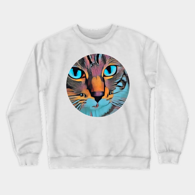 Family-Friendly mycat, revolution for cats Crewneck Sweatshirt by GoranDesign